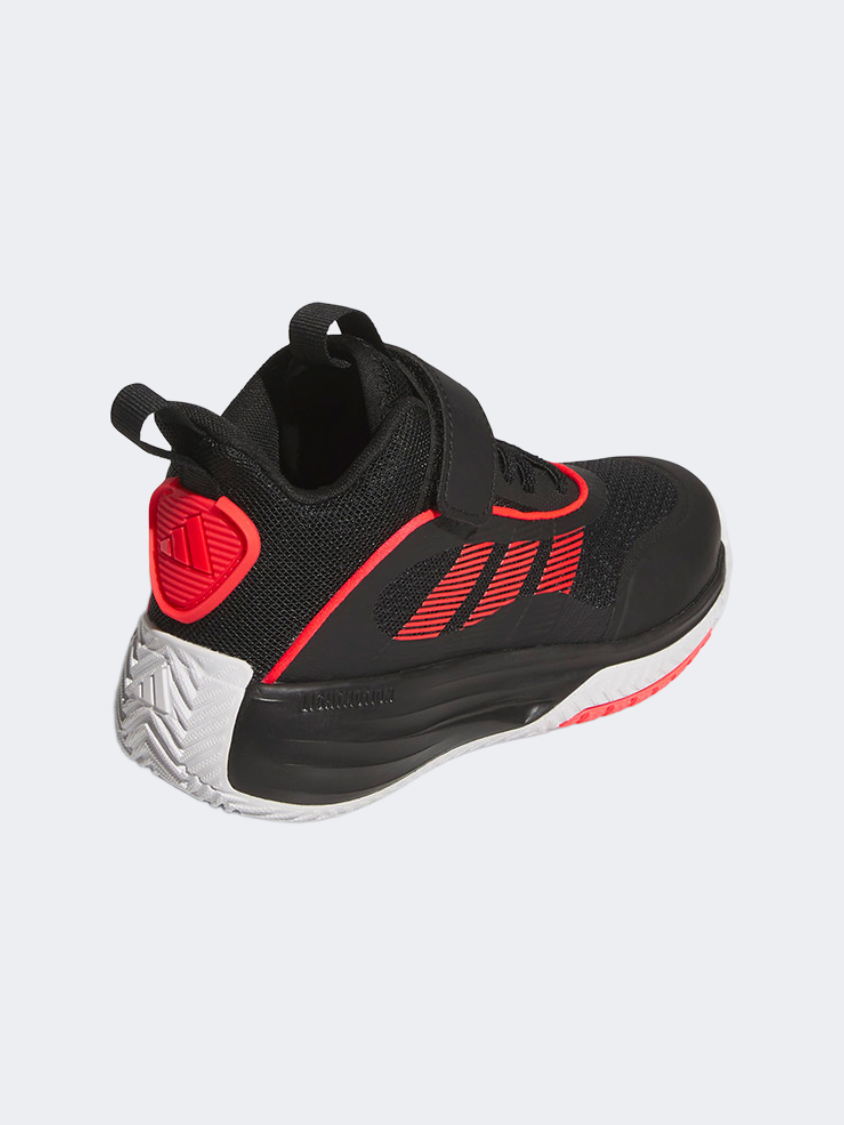 Adidas Ownthegame 3.0 Ps-Boys Basketball Shoes Black/Cloud White