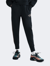 Nike Sportswear Club Oversized Girls Lifestyle Pant Black/Gold