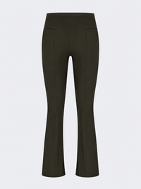 Oil & Gaz Flared Women Lifestyle Tight Olive