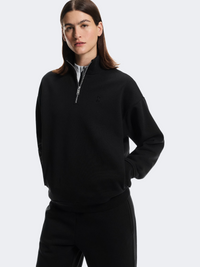 On Club Collective 1/4 Zip Women Lifestyle Long Sleeve Black