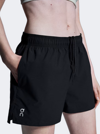 On 3 Inch Core Women Running Short Black