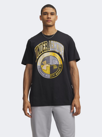 Under Armour Varsity Crest Men Lifestyle T-Shirt Black