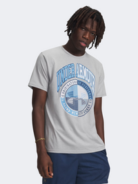 Under Armour Varsity Crest Men Lifestyle T-Shirt Grey