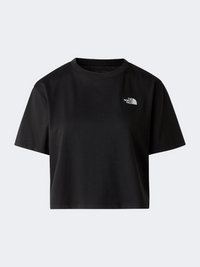 The North Face Simple Dome Crop Relaxed Women Lifestyle T-Shirt Black