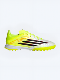 Adidas F50 League Turf Kids Football Shoes Team Solar Yellow
