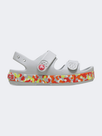 Crocs Crocband Cruiser Glow Confetti Kids Lifestyle Clog Atmosphere Flame