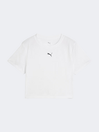 Puma Train All Day Essentials Baby Women Training T-Shirt White