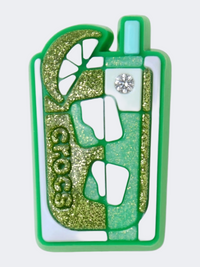 Crocs Lime Spritz Cocktail Unisex Lifestyle Jibbitz Charm