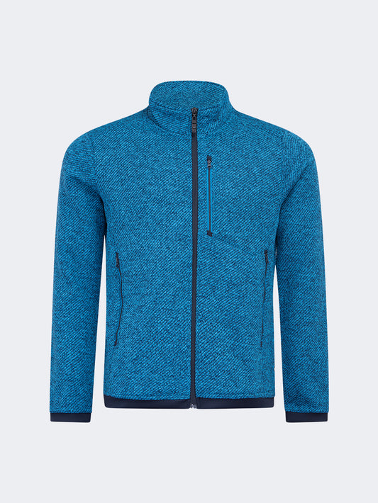 Oil And Gaz Functional Men Skiing Fleece Navy Blue