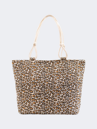 Amelie Women Beach Bag Cream/Camel