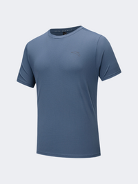 Anta Advanced Men Running T-Shirt Dark Blue