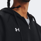 Under Armour Rival Fleece Fz Men Lifestyle Hoody Black