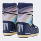 Moon Boot Icon Dragon Kids Skiing After Ski Navy Blue/Multicolor