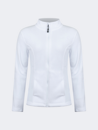 Top Ten Warm Women Skiing Full Zip Fleece White
