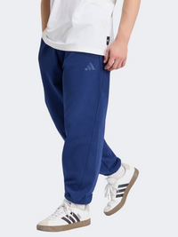 Adidas Kit Small Logo Regular Cuffed Men Sportswear Pant Dark Blue
