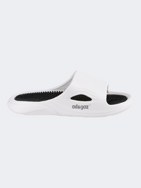 Top Ten Relaxed Unisex Beach Slide White/Black