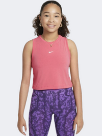 Nike Pro Df Girls Lifestyle Tank Aster Pink/White