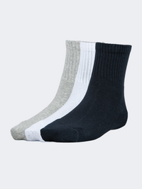 Top Ten Soft Unisex Lifestyle Socks Grey/White/Navy