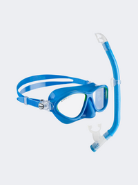 Cressi Moon + Top Combo Kids Swimming Set Light Blue/Lime