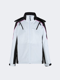 Top Ten Durable Kids Girls Skiing Jacket White/Black/Pink