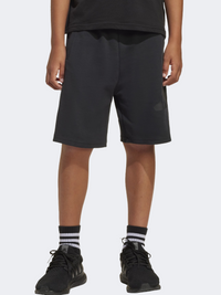 Adidas Future Icons Logo Above Knee Kids Unisex Sportswear Short Black