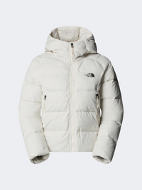 The North Face Hyalite Down Women Hiking Jacket White Dune