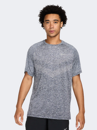 Nike Stride ADV Men Running T-Shirt Thunder Blue/Heather