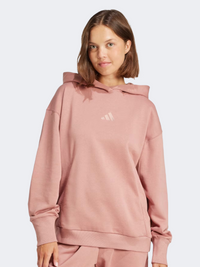 Adidas All Szn French Terry Women Sportswear Hoody Warm Clay