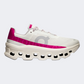 On Cloudmonster Women Running Shoes Ivory/Grenadine
