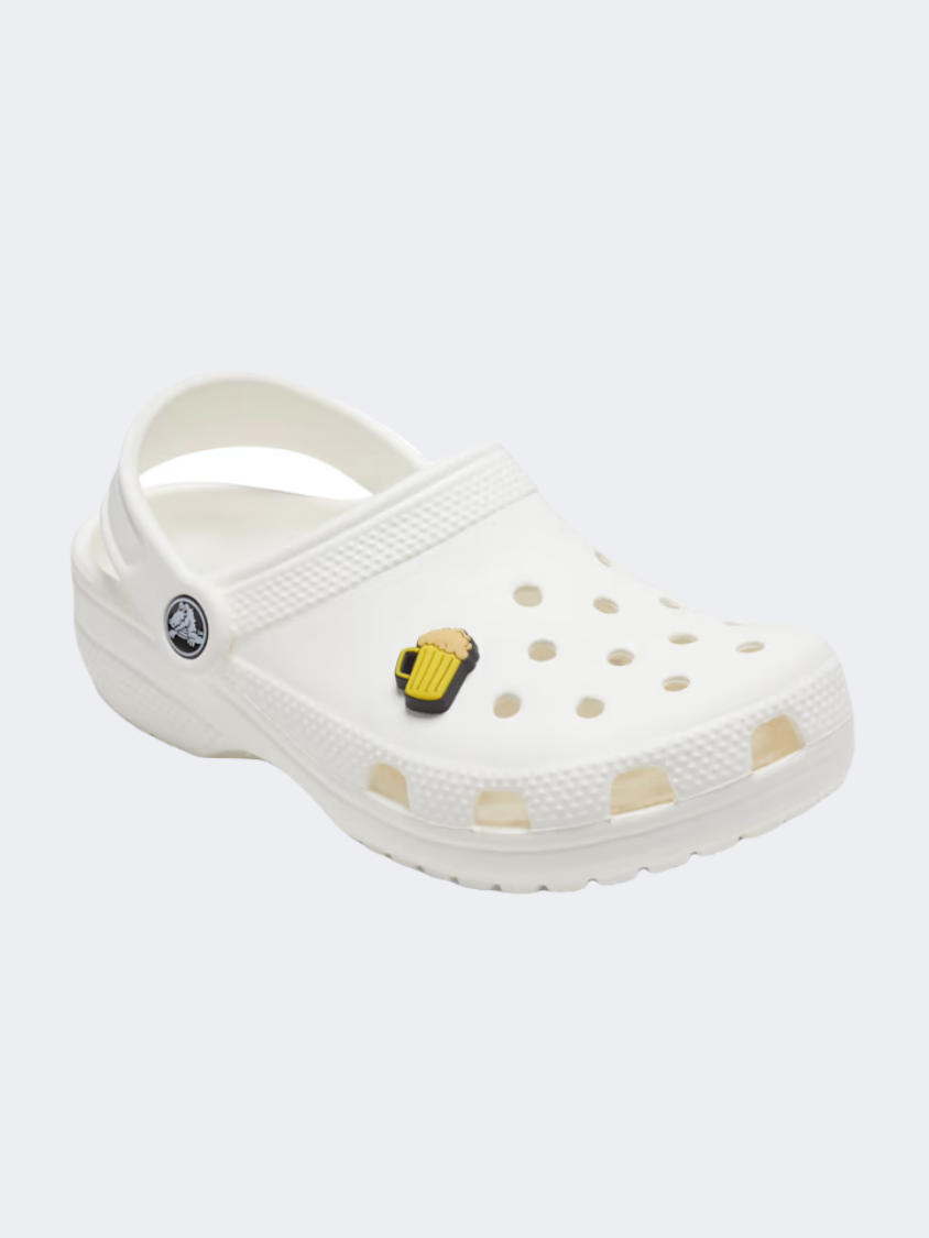 Crocs Beer Unisex Lifestyle Pins Yellow