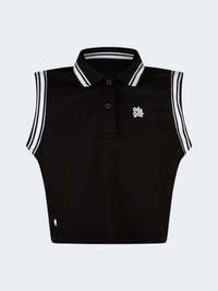 Oil&Gaz Breathable Kids-Girls Lifestyle Tank Black