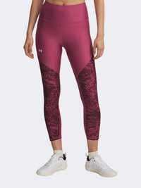 Under Armour Tech Printed Panel Women Training Tight Pink