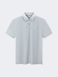 Erke Men Tennis Polo Short Sleeve Grey