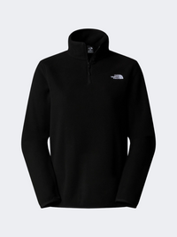 The North Face Glacier Fleece 1/4 Zip Women Hiking Fleece Black