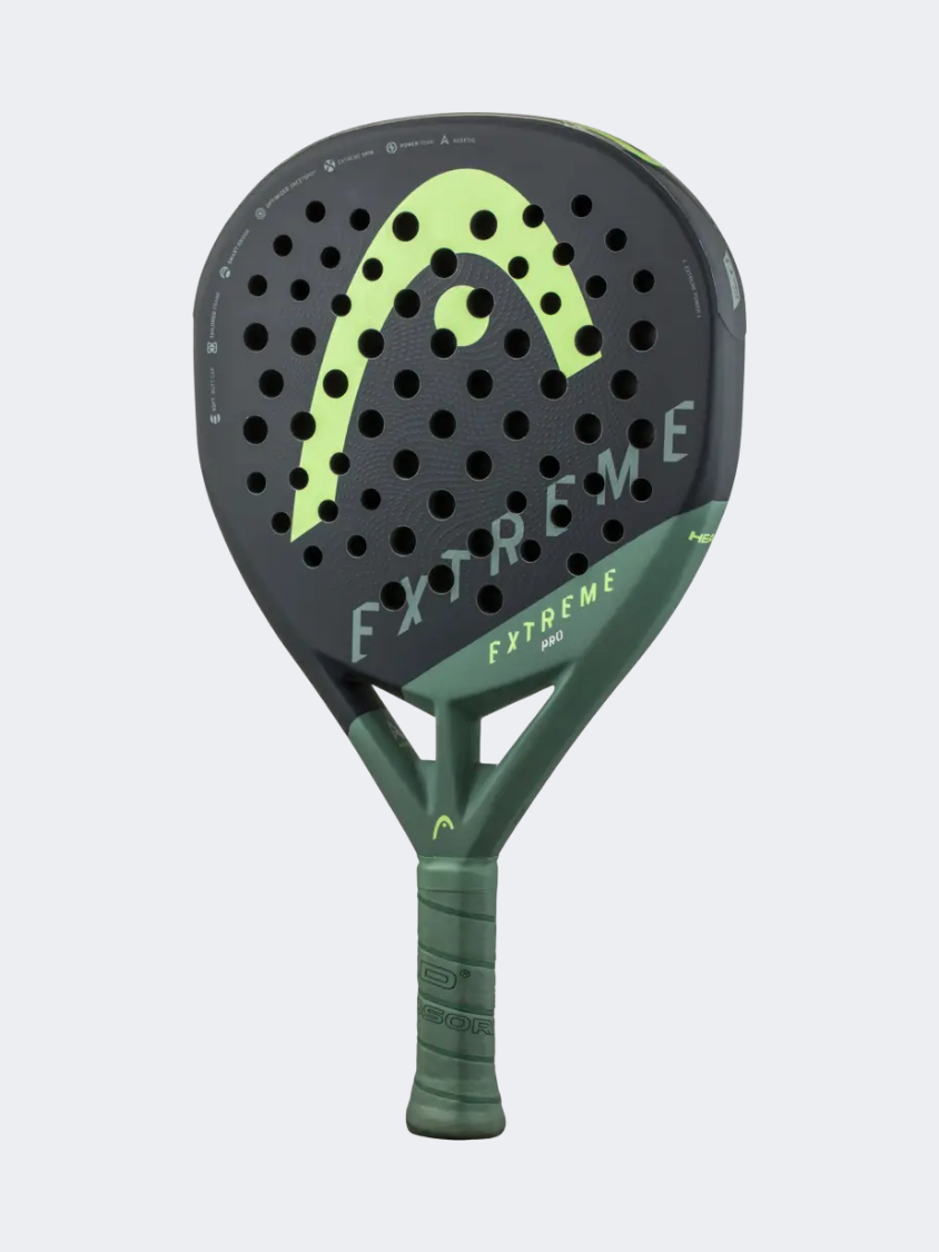 Head Extreme Pro Padel Racquet Black/Green