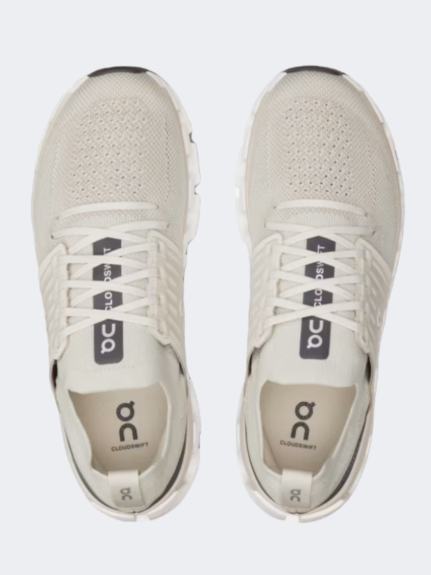 On Cloudswift 3 Men Running Shoes Pearl/Eclipse