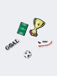 Crocs Soccer Star 5 Pack Unisex Lifestyle Jibbitz Charm