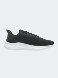 Erke Cushioning Men Running Shoes Black/Charcoal