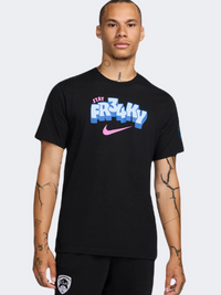 Nike Giannis Antetokounmpo Men Basketball T-Shirt Black