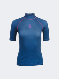 Scubapro T-Flex Upf 50 Men Diving Rashguard Navy