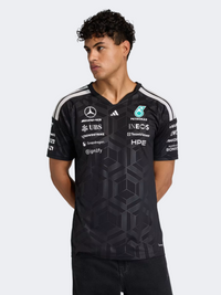 Adidas Mercedes Amg Petronas Formula 1 Team Driver Men Motorsport T-Shirt Black