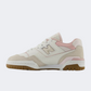 New Balance 550 Women Lifestyle Shoes Sea Salt/Pink