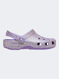 Crocs Classic Fantasy Glitter Kids Lifestyle Clog Purple