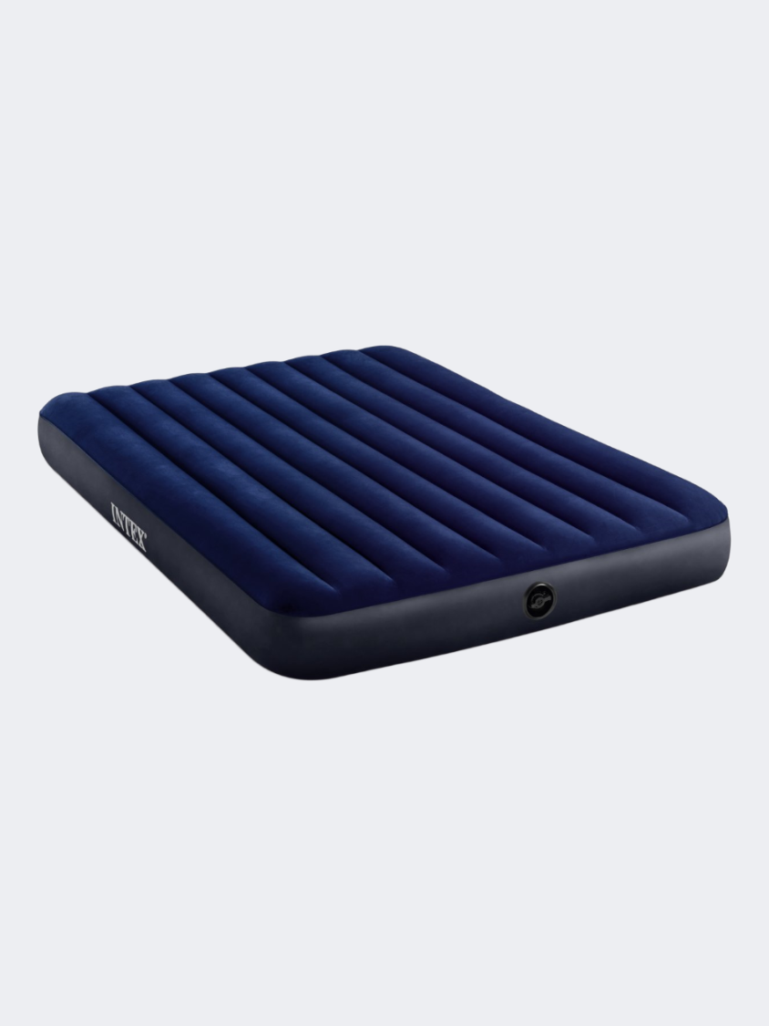 Intex Dura Beam Classic Downy Airbed 152 X 203 X 25 Cm Beach Mats Navy