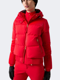 Bogner Bond10 Women Skiing Jacket Fast Red