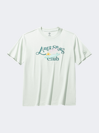 Anta Blue Heart Green Mind Women Lifestyle T-Shirt Light Green