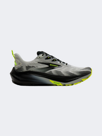 Brooks Ghost Men Trail Running Shoes Grey/Black/Yellow