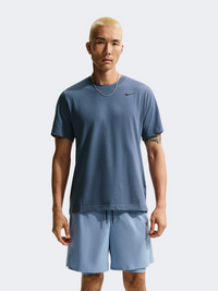 Nike Dri-Fit Men Training T-Shirt Solid Blue/Black