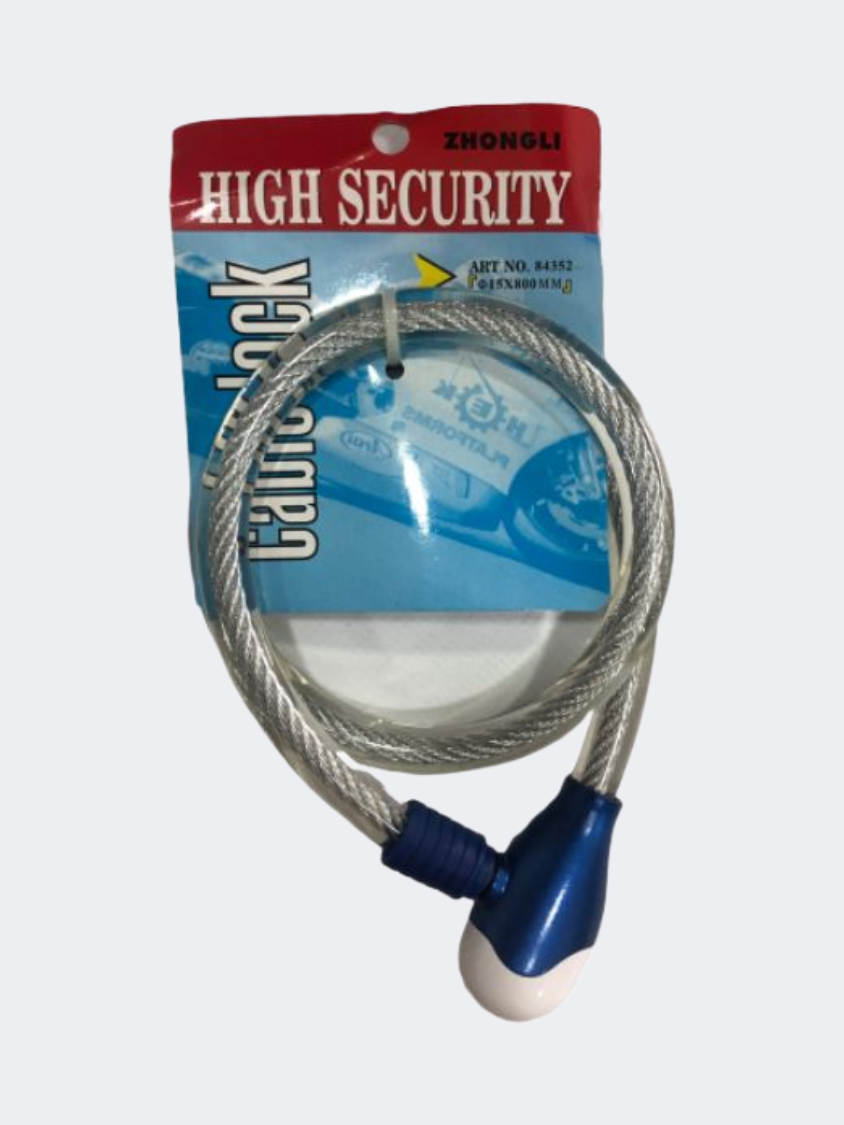 Ibexx Lock 15Mm*80Cm Unisex Biking Silver