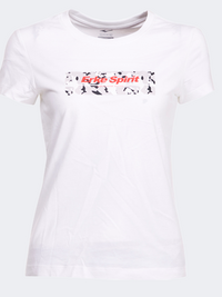 Erke Crew Women Lifestyle T-Shirt White